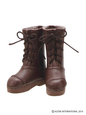 Pokkori Laced Up Boots (Dark Brown), Azone, Accessories, 4580116047596